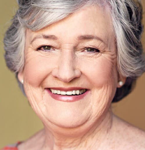 Shot of a senior woman relaxing at home